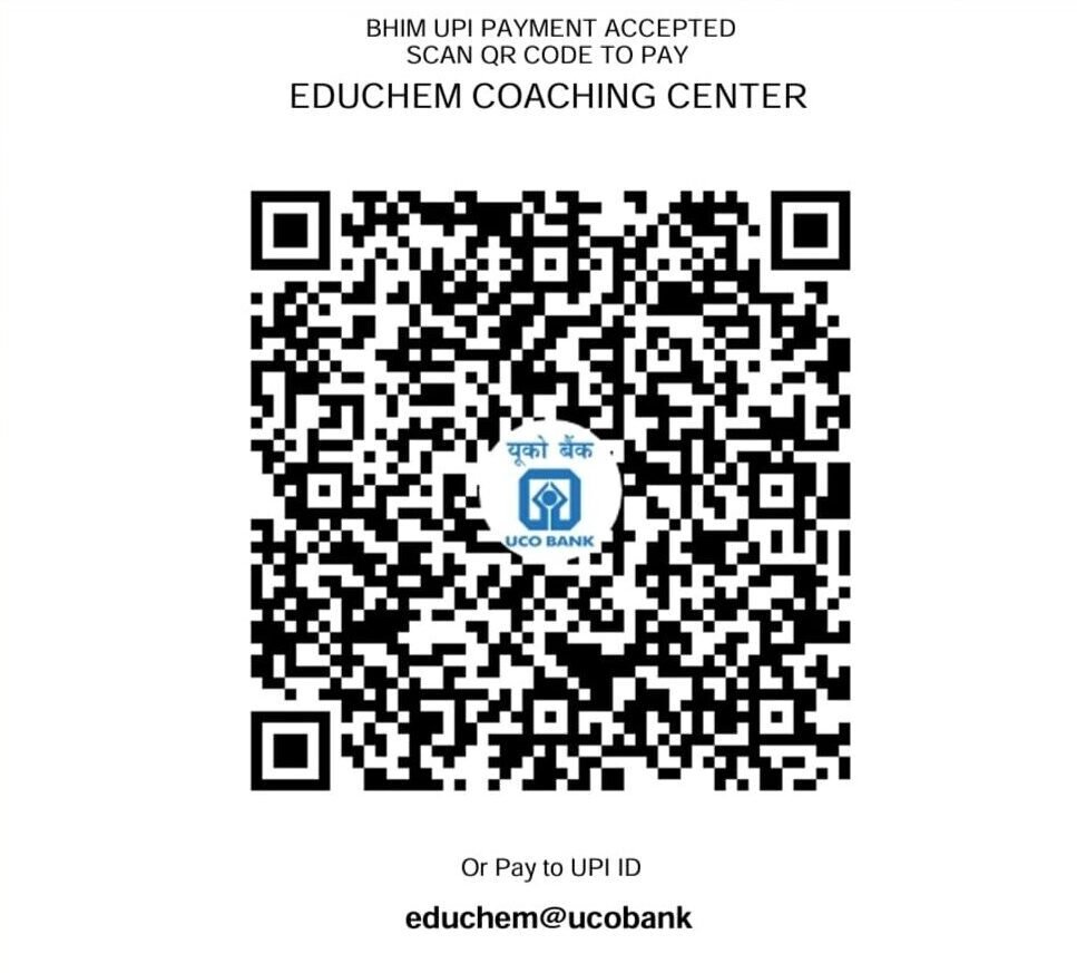 Educhem UPI payment QR code